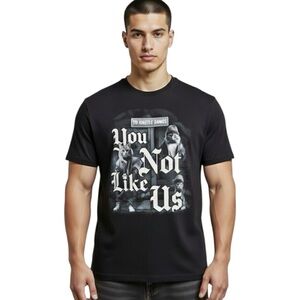 “You not like us” Cat Graphic Tee Shirt